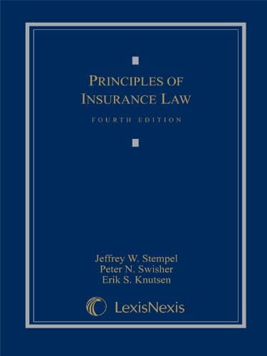 Principles of Insurance Law – 4th Edition - thelivingtreeco Selling ...